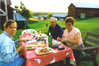 Diana, Mats, and Gertrud